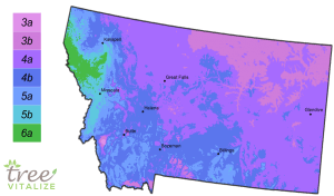 Planting Zones Montana - Hardiness, Gardening &amp; Climate Zone